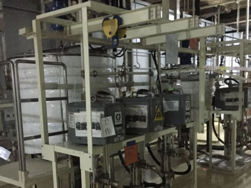 整車(chē)廠(chǎng)UBC二級供膠系統