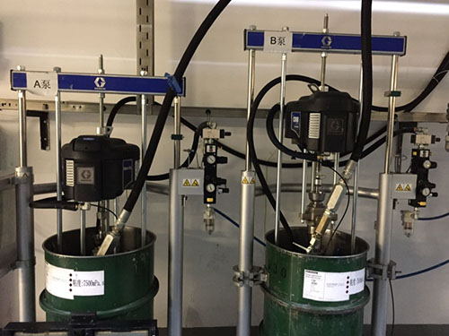 整車(chē)廠(chǎng)UBS線(xiàn)邊供膠系統